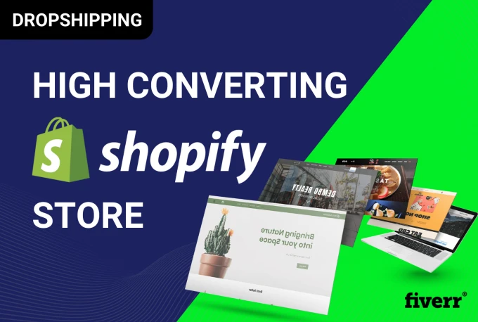 $195我将设计 Shopify 电子商务网站，建立 Shopify 在线商店