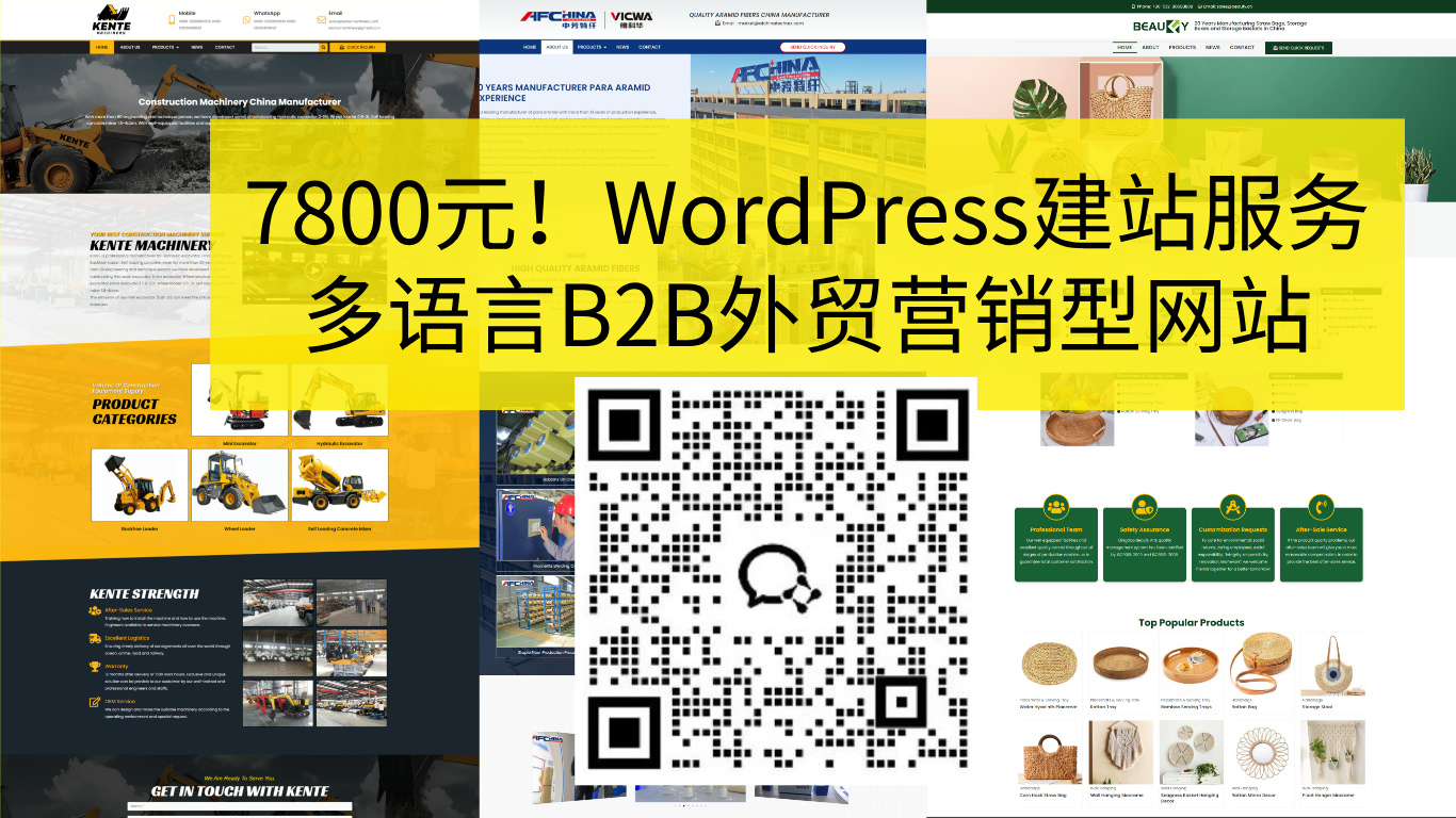 WordPress外贸建站公司